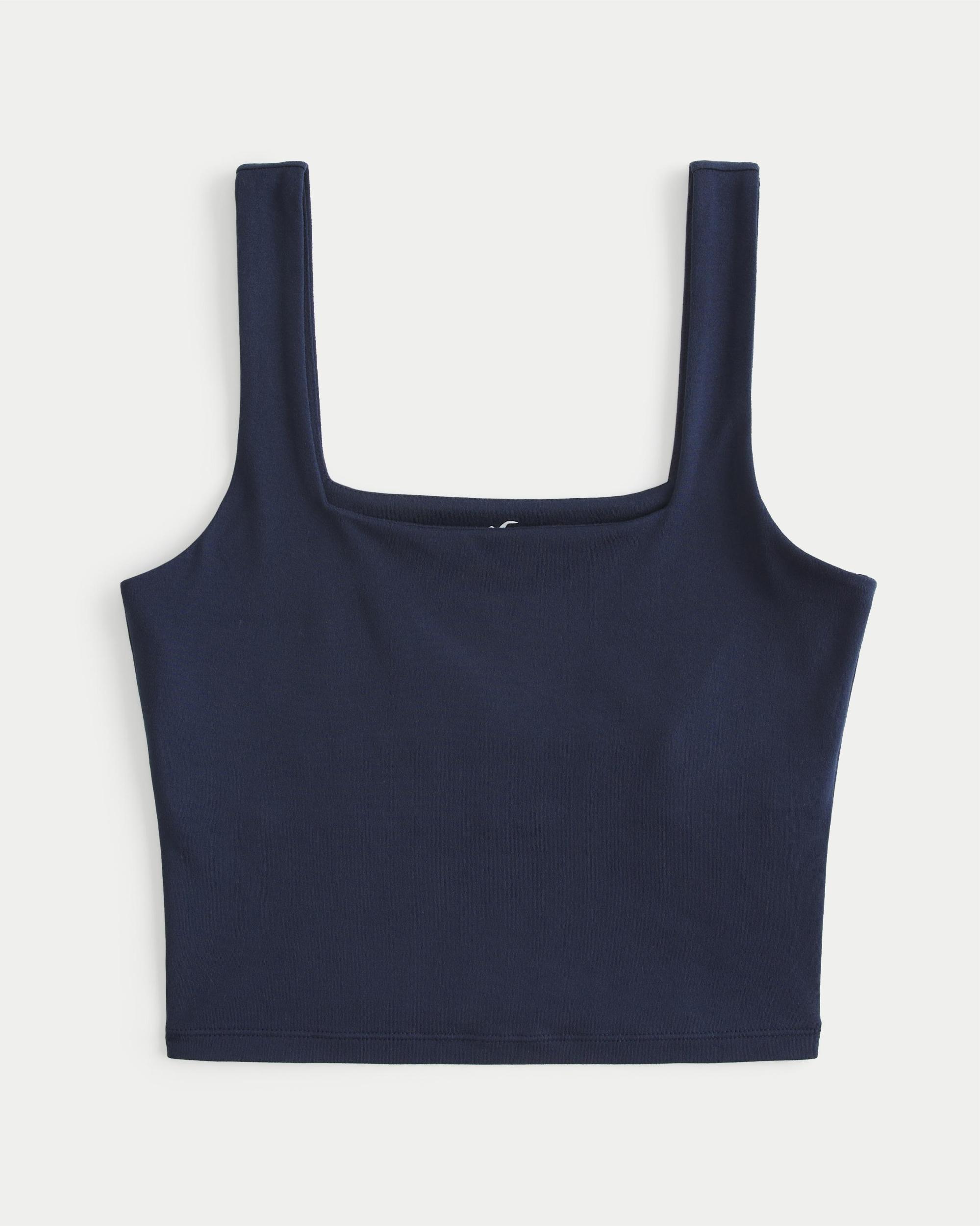 Seamless Fabric Square-Neck Tank Product Image