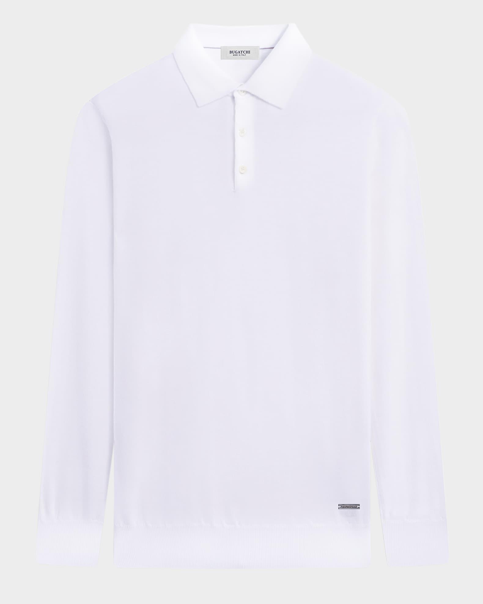 Men's Solid Polo Sweater Product Image