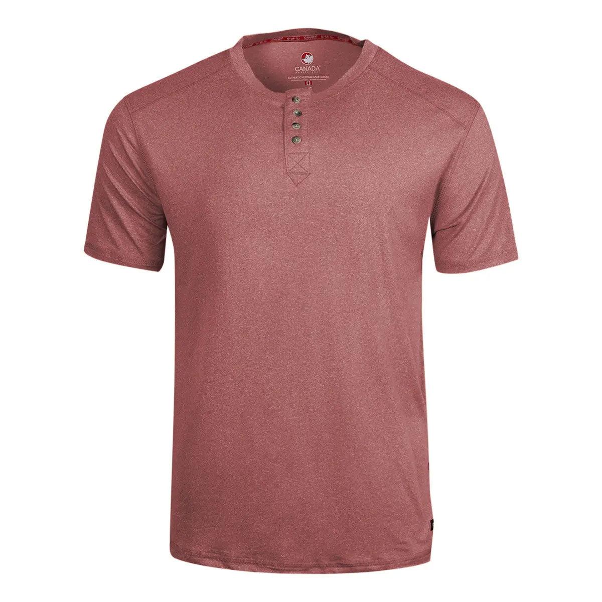 Canada Weather Gear Men's Trail Blazer Henley T-Shirt Male Product Image