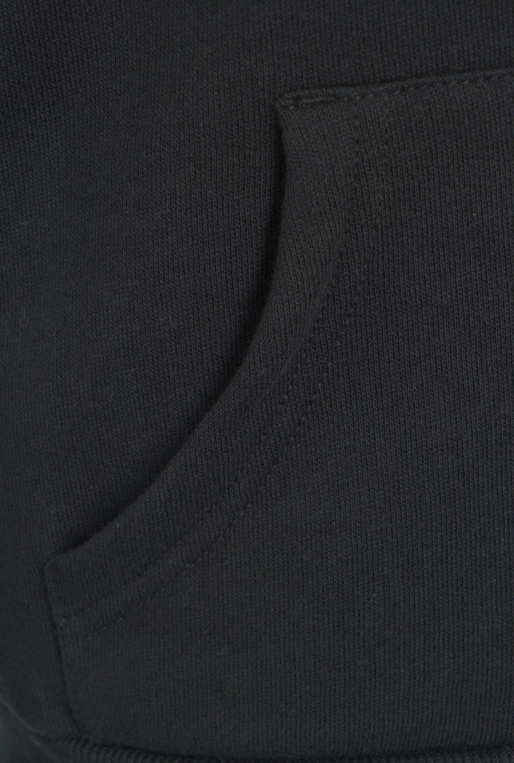 Zip hoodie with logo embroidery Product Image