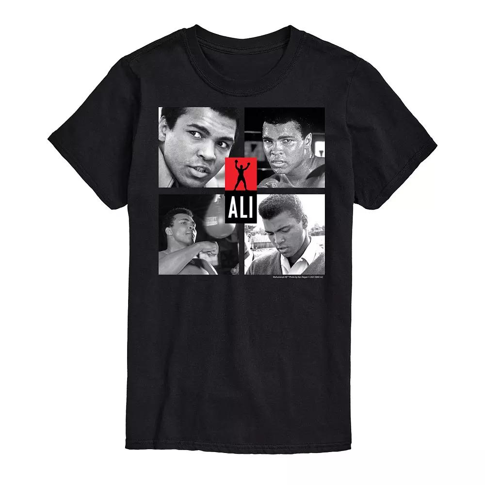 Big & Tall Muhammad Ali Image Gride Tee Tee, Men's,  Product Image