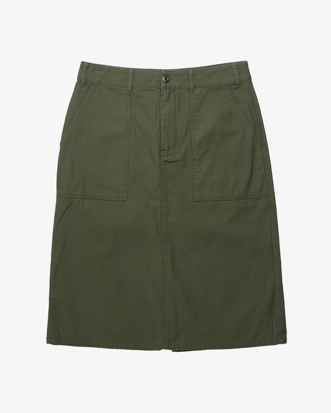 Olivia Skirt (Relaxed Fit) - Clover Green Product Image