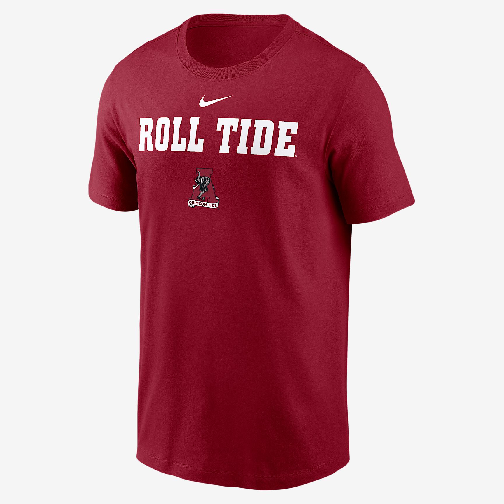 Alabama Sideline Mantra Nike Men's Dri-FIT College T-Shirt Product Image