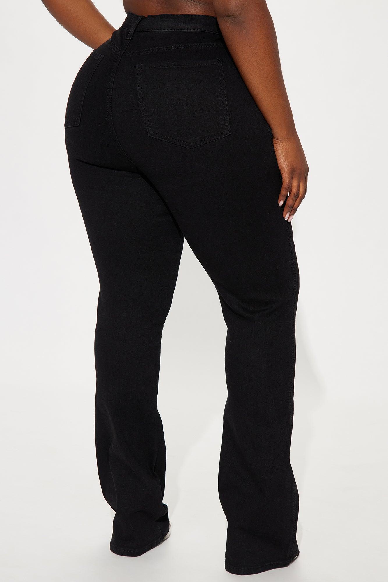 Fawcett Stretch Bootcut Jeans - Black Product Image