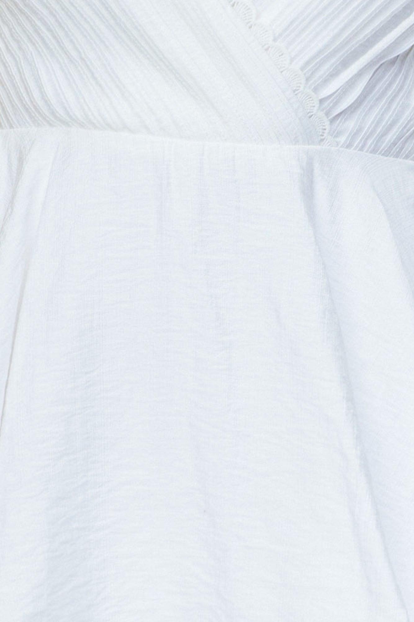 Vibes In The Sky Romper White Product Image