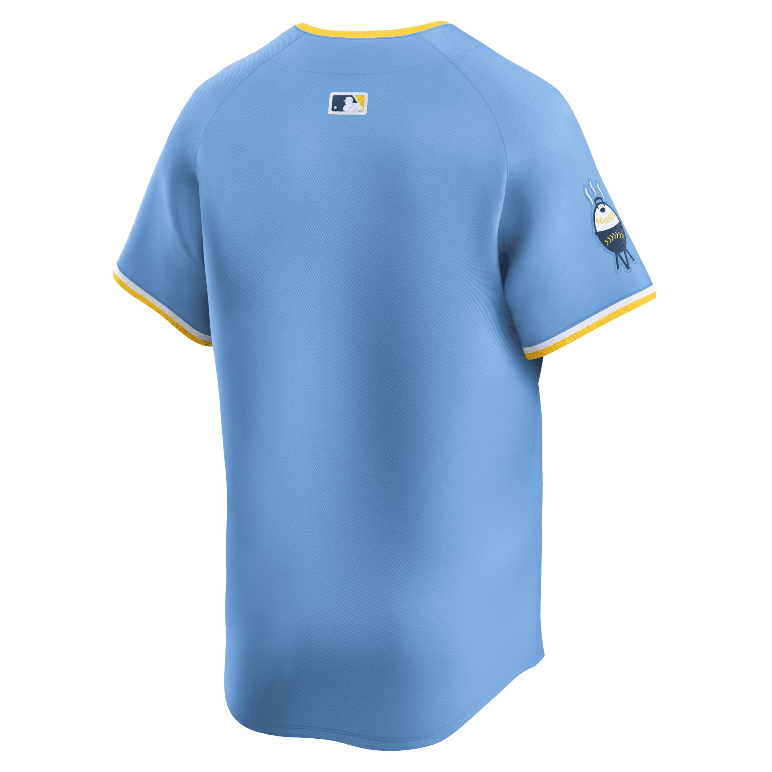 Christian Yelich Milwaukee Brewers City Connect Nike Men's Dri-FIT ADV MLB Limited Jersey Product Image