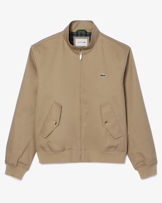 Water-Repellent Twill Harrington Jacket Product Image