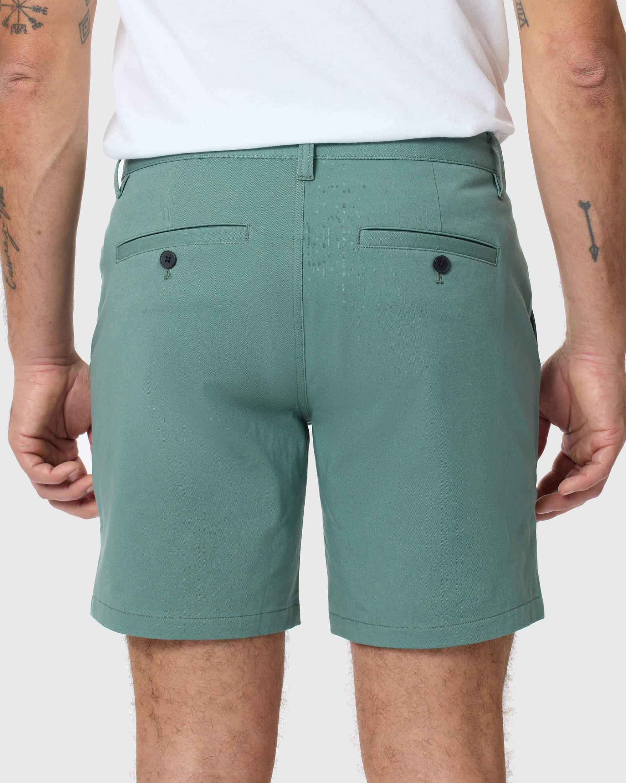 7" Moss Classic Twill Shorts Product Image
