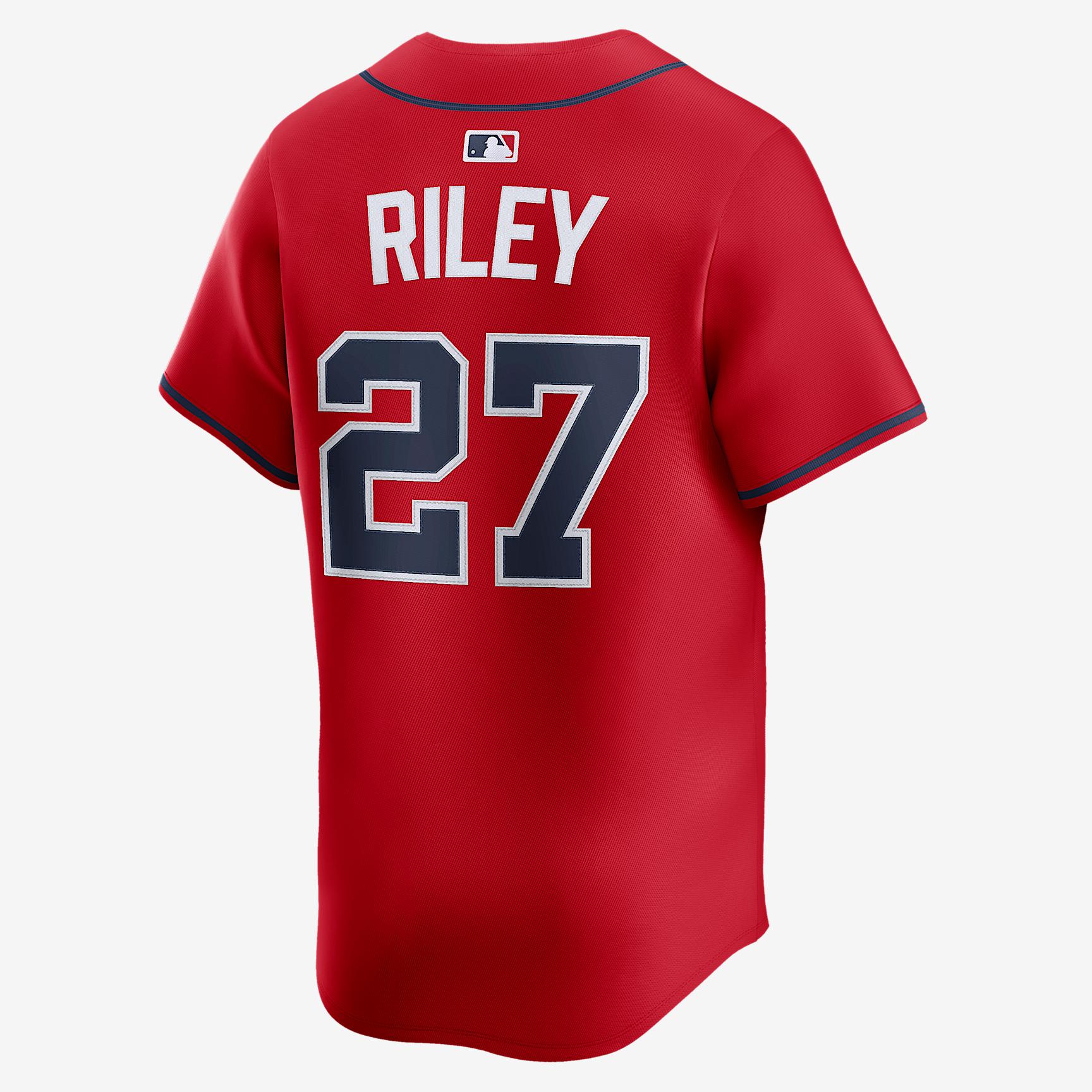Austin Riley Atlanta Braves Nike Mens Dri-FIT ADV MLB Limited Jersey | LM25AWA2AW9-6Y1 Product Image