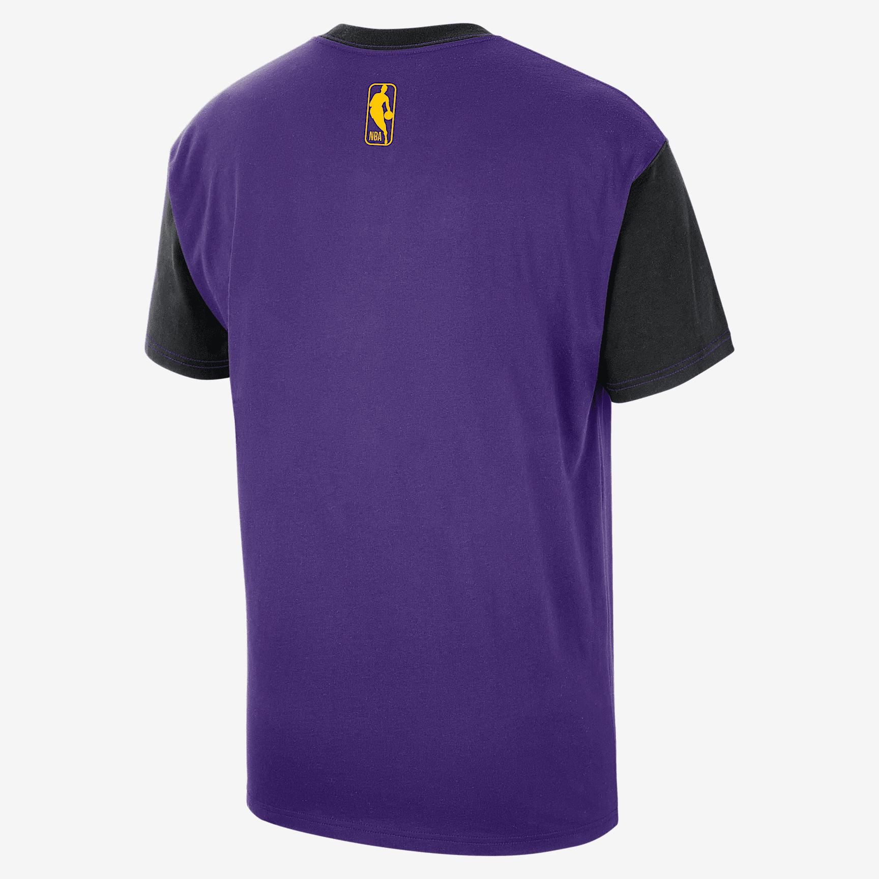 Los Angeles Lakers Courtside City Edition Men's Nike NBA T-Shirt Product Image