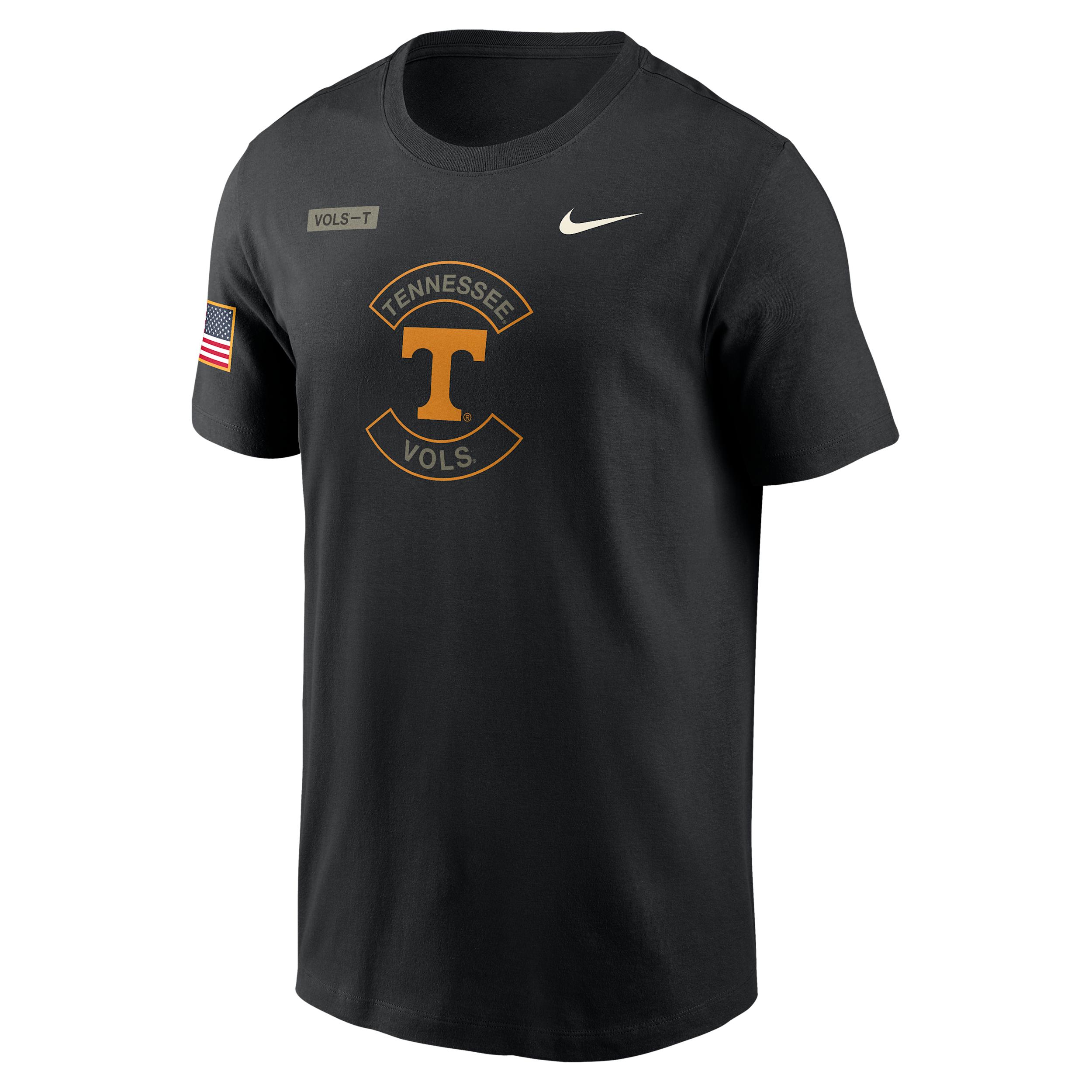 West Virginia Military Appreciation Nike Mens Dri-FIT College T-Shirt | 02ET00AWVN-5MV Product Image
