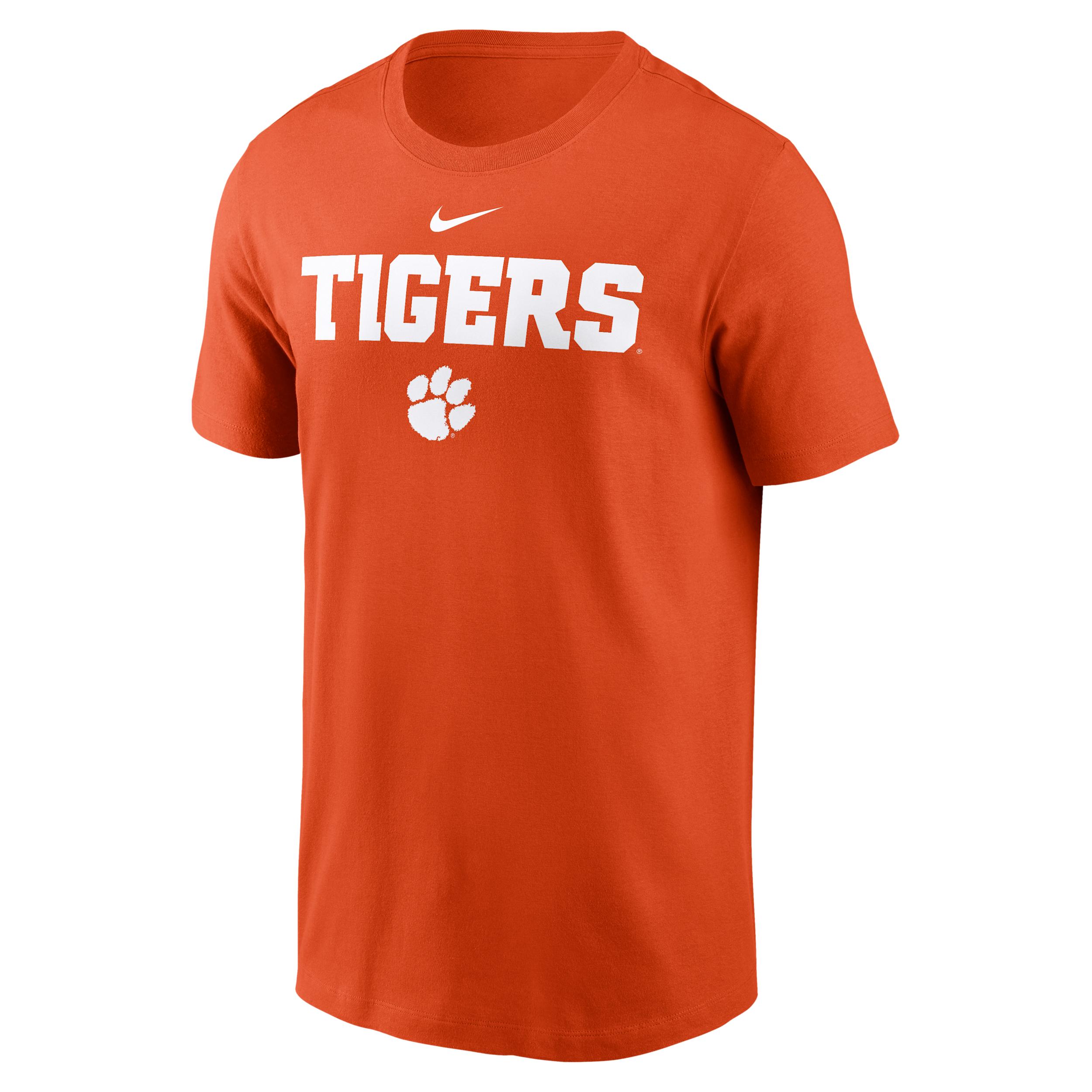 Clemson Primetime Arch Stack Nike Men's College T-Shirt Product Image
