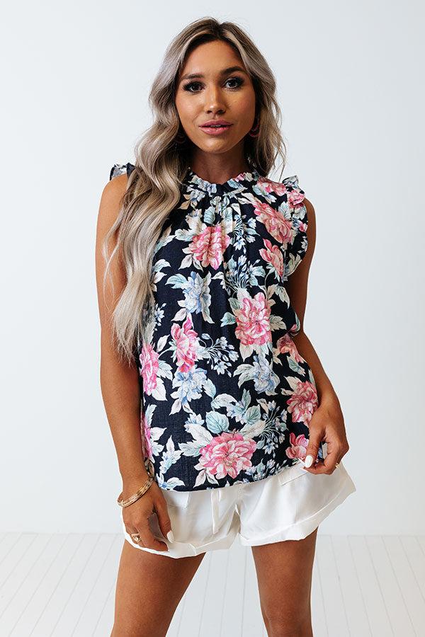 Stage Of Love Floral Shift Top Product Image