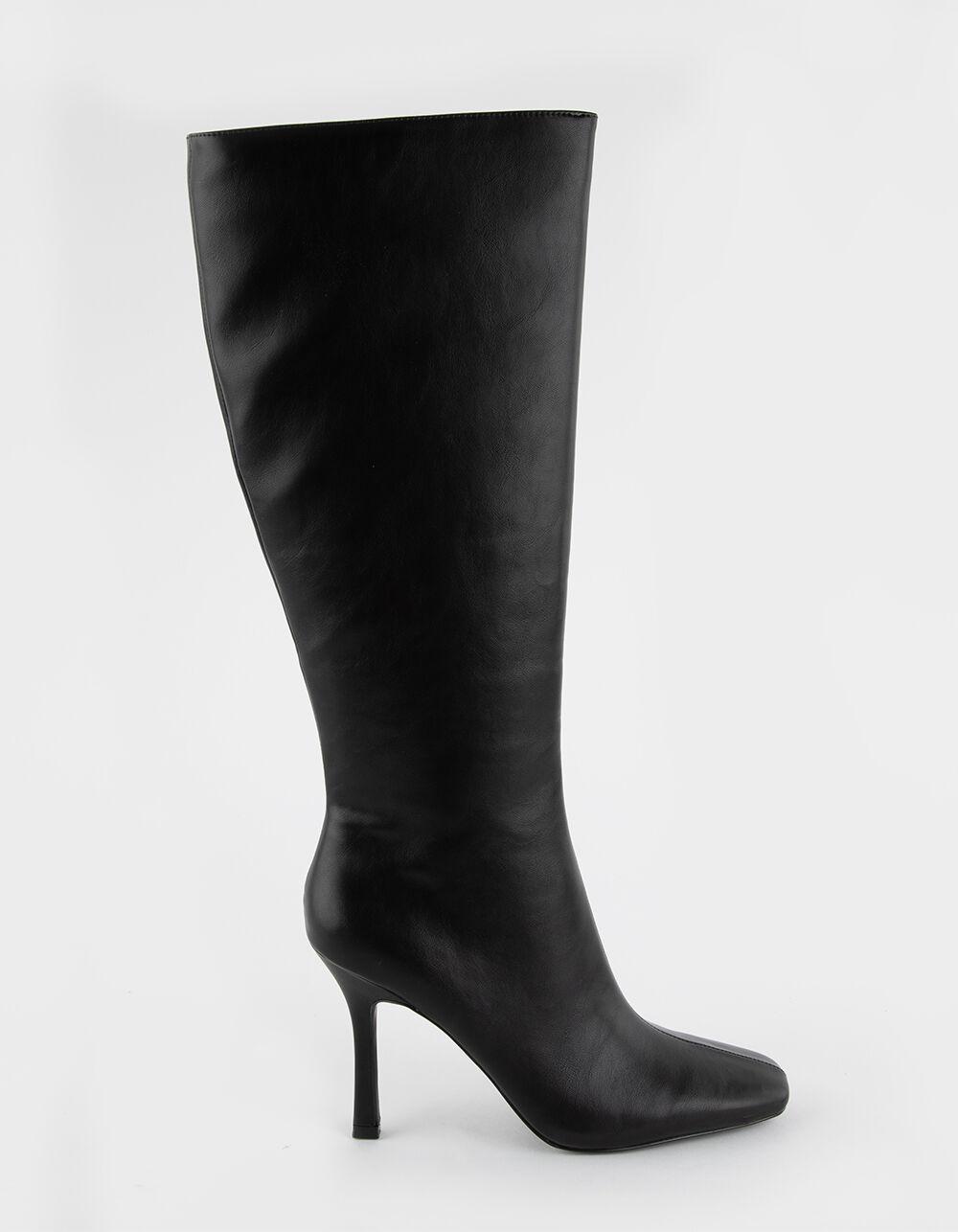 STEVE MADDEN Kalani Womens Tall Dress Boots - BLACK Product Image