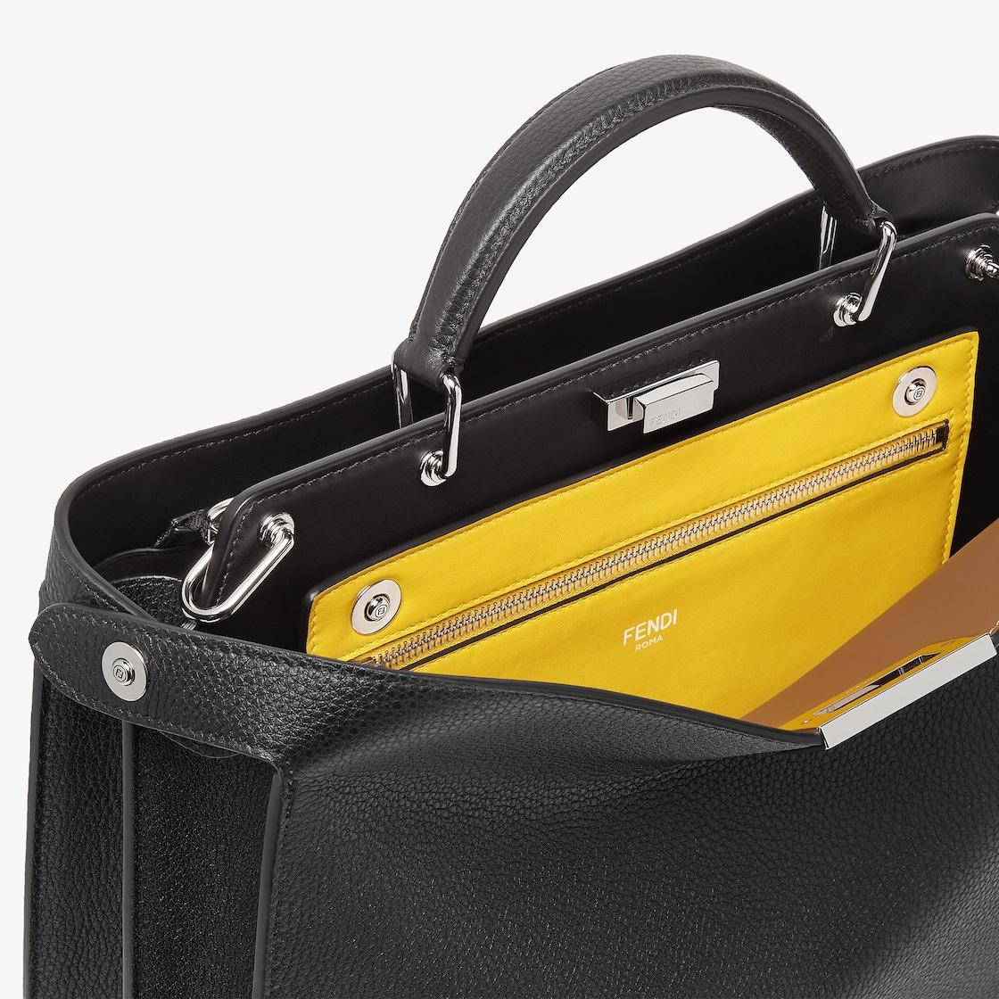 Peekaboo ISeeU MediumBlack leather bag Product Image