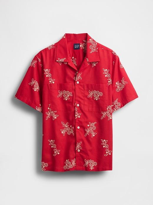 Linen-Cotton Shirt Product Image