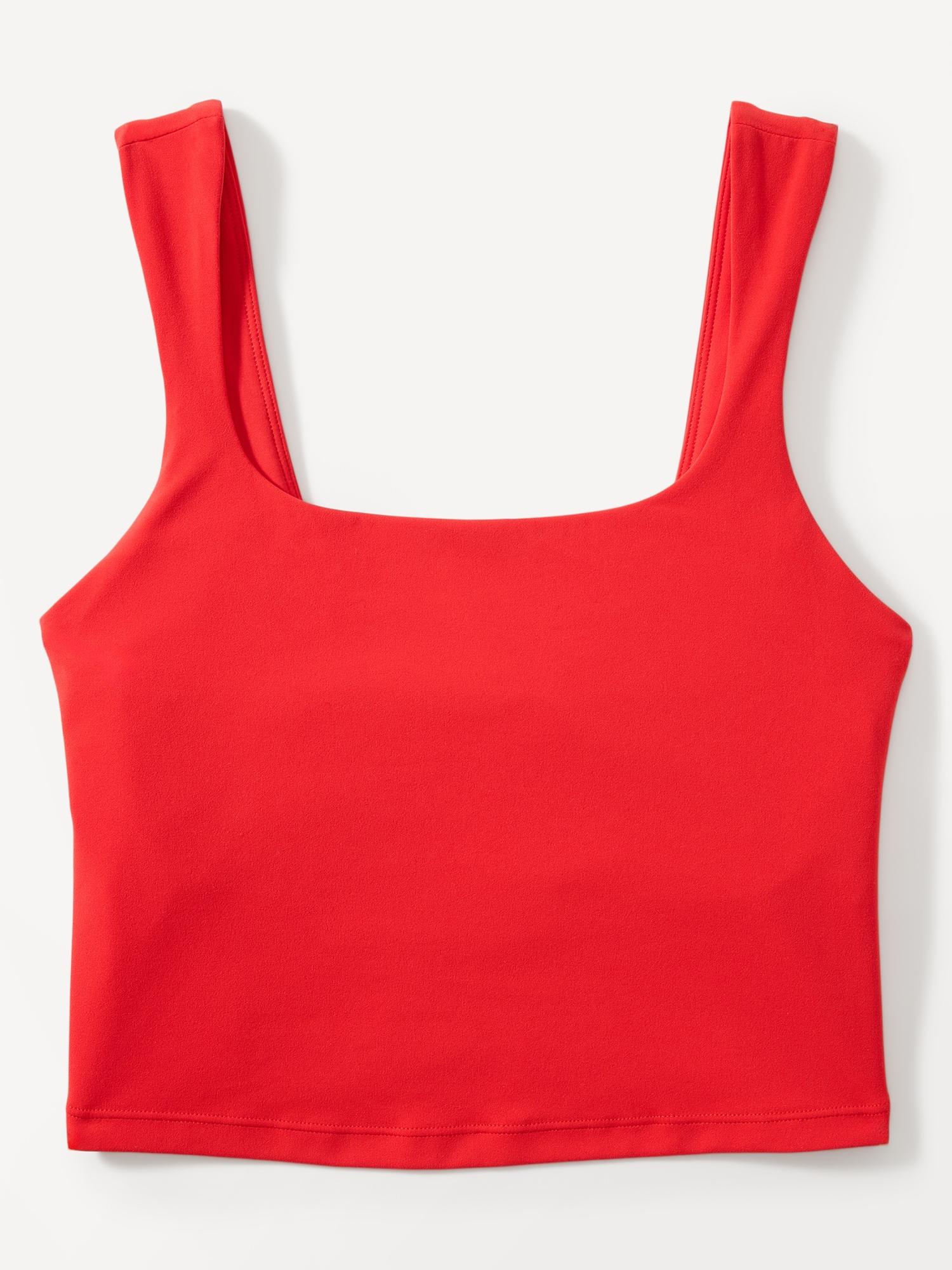 Transcend Square Neck Crop Sports Bra D-DD Product Image