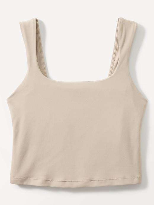 Transcend Square Neck Crop Sports Bra D-DD Product Image