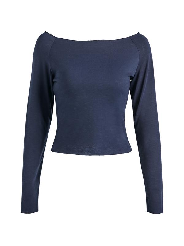 Lilac Y2K Long Sleeve Tee Product Image