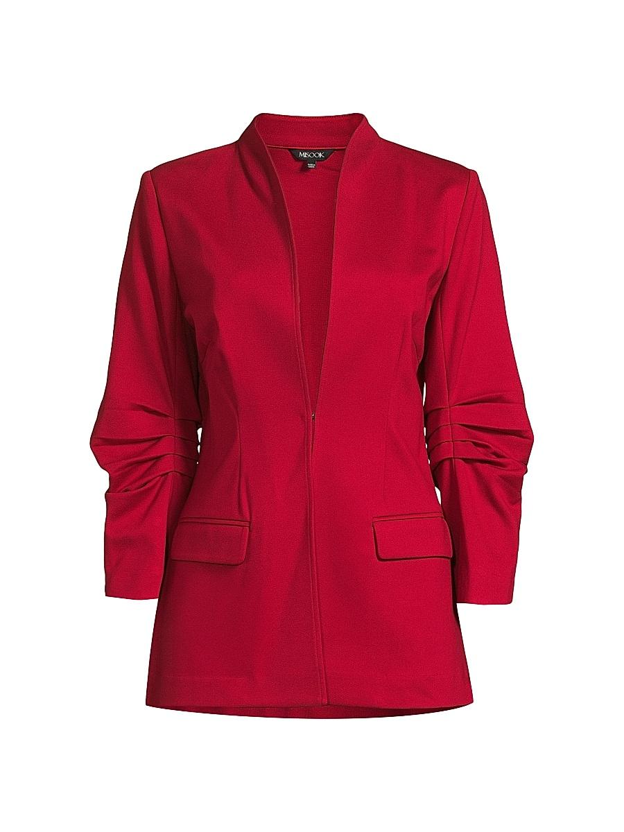 Womens Tailored Three-Quarter Jacket Product Image