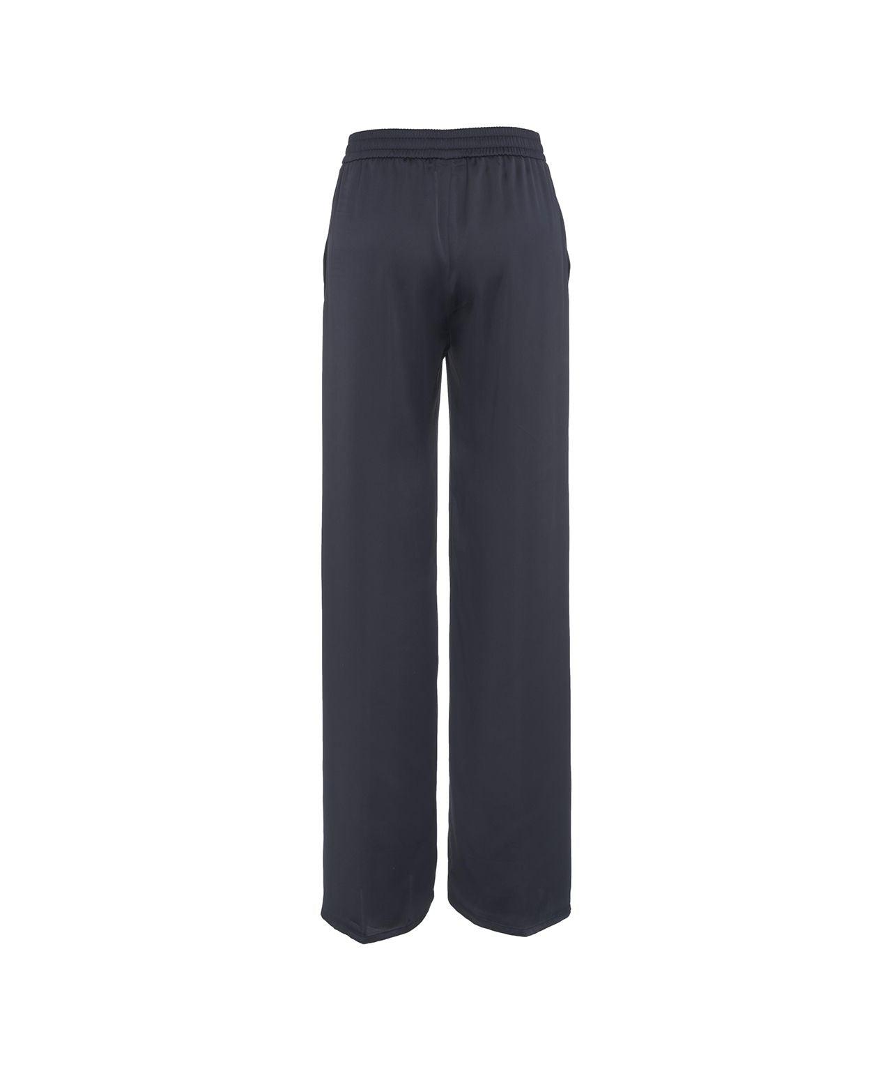 Wide leg pants with satin effect Product Image