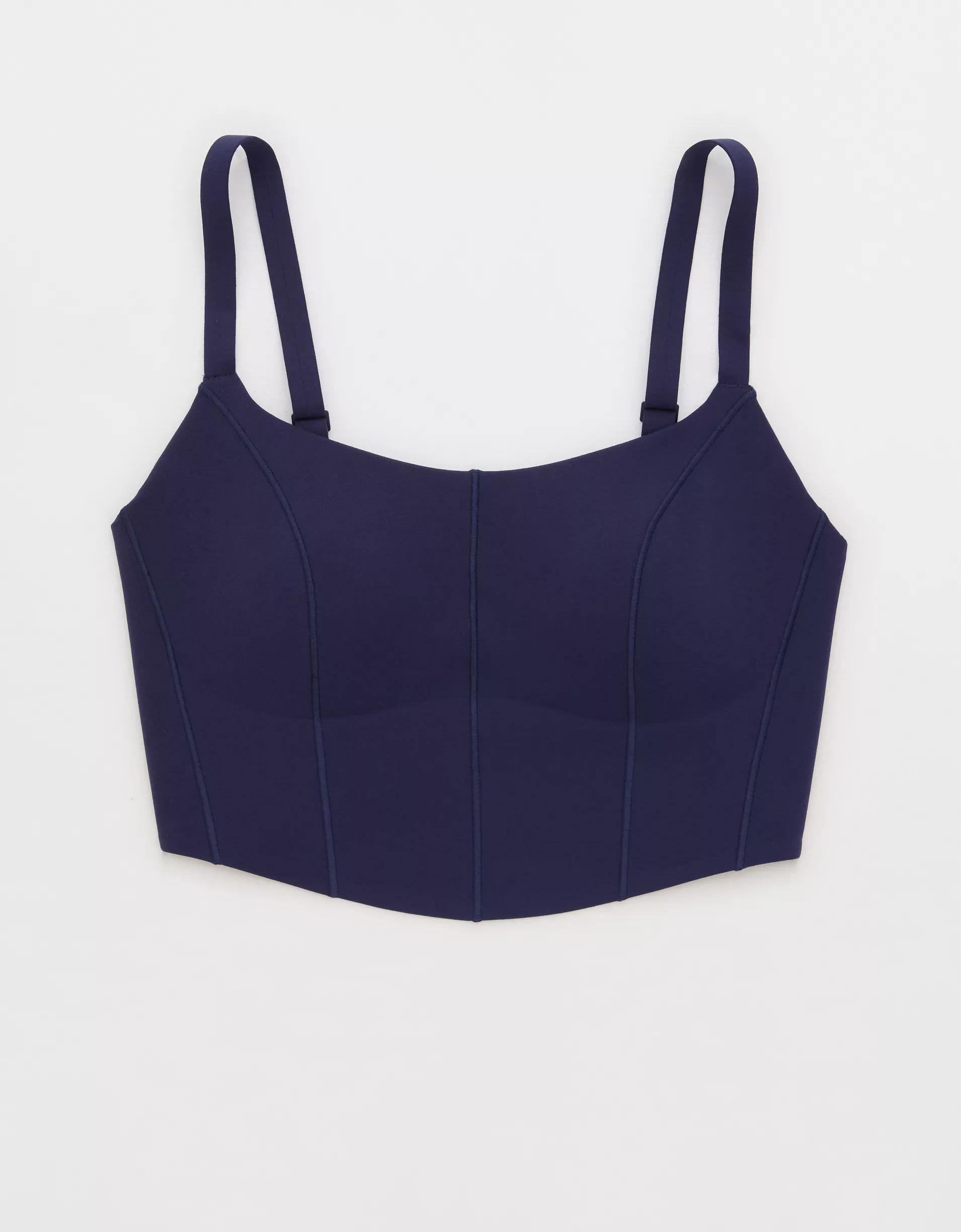 OFFLINE By Aerie Real Me Hold Up! Corset Sports Bra Product Image