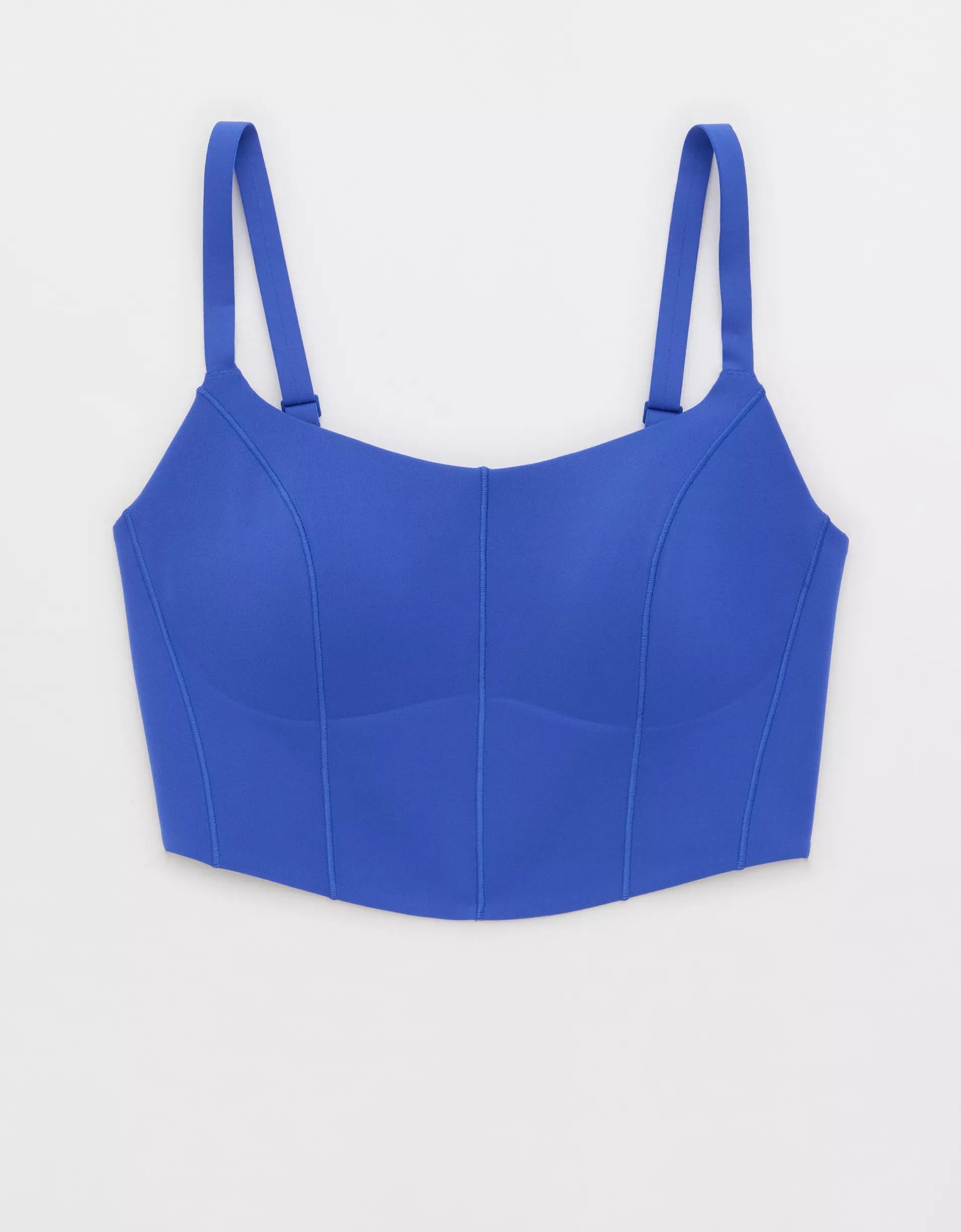OFFLINE By Aerie Real Me Hold Up! Corset Sports Bra Product Image