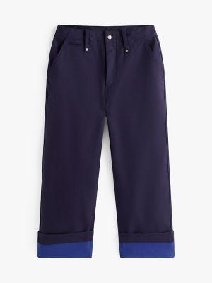 Navy and Light Blue Tonal Chino Product Image
