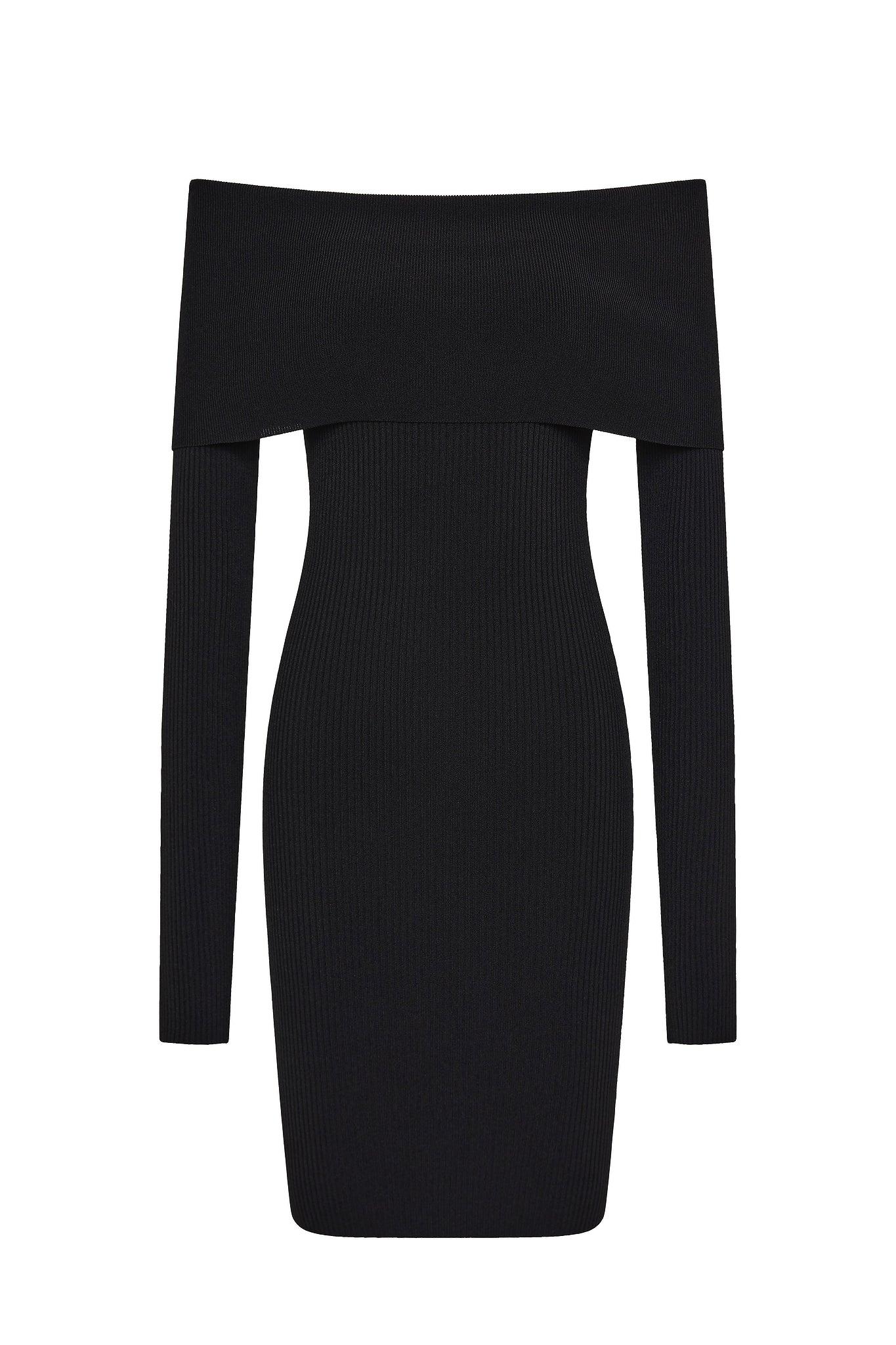 Deia Off Shoulder Long Sleeve Dress Product Image