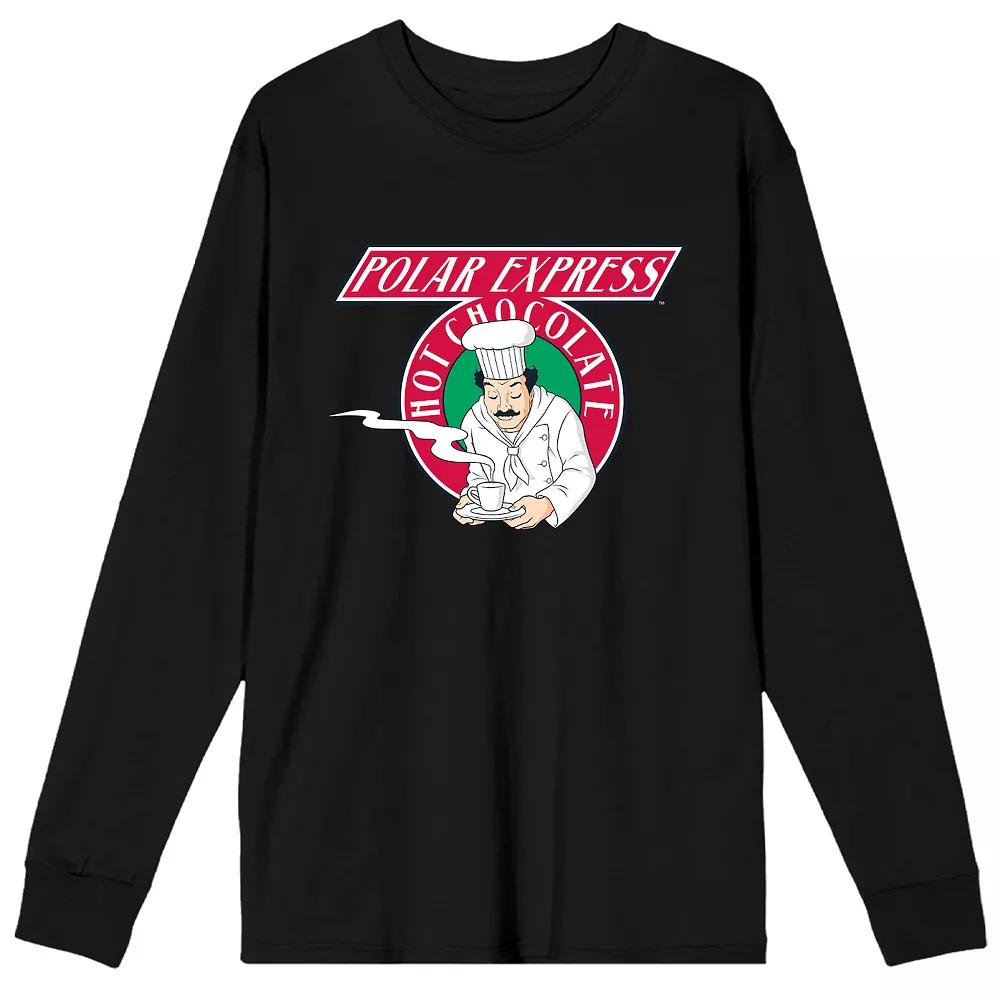 Men's Polar Express Hot Chocolate Long Sleeve Tee,  Product Image