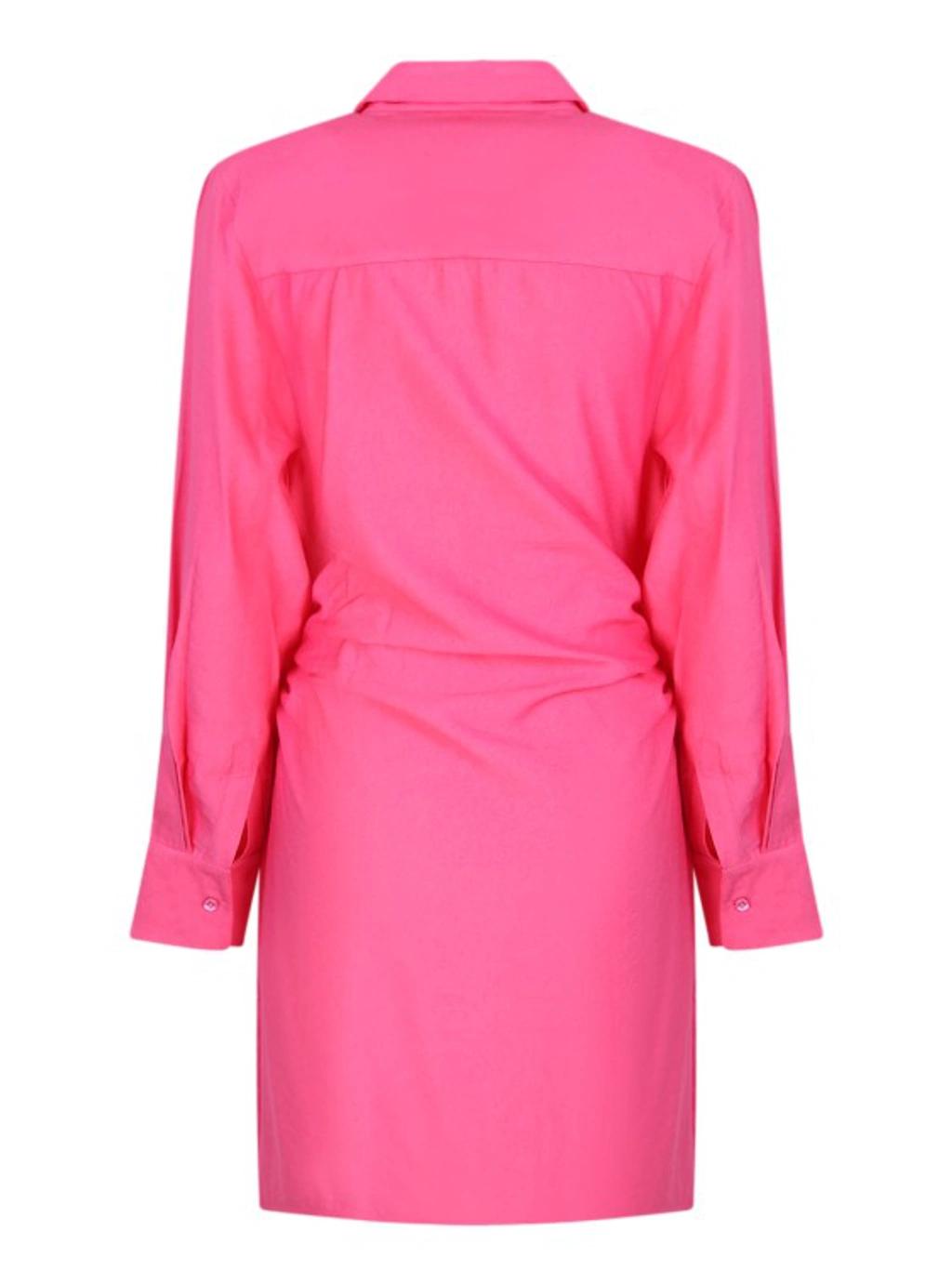 JACQUEMUS Pink Bahia Mini Dress Product Image