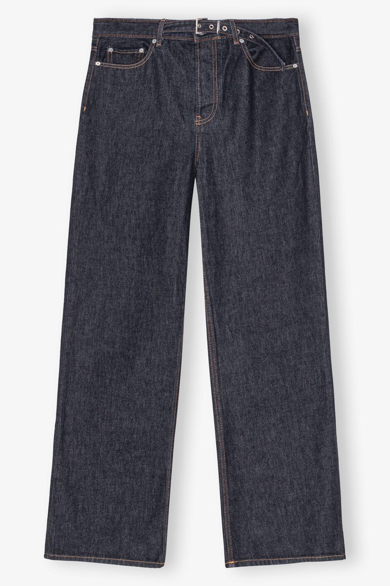 Dark Blue Izey Jeans Product Image