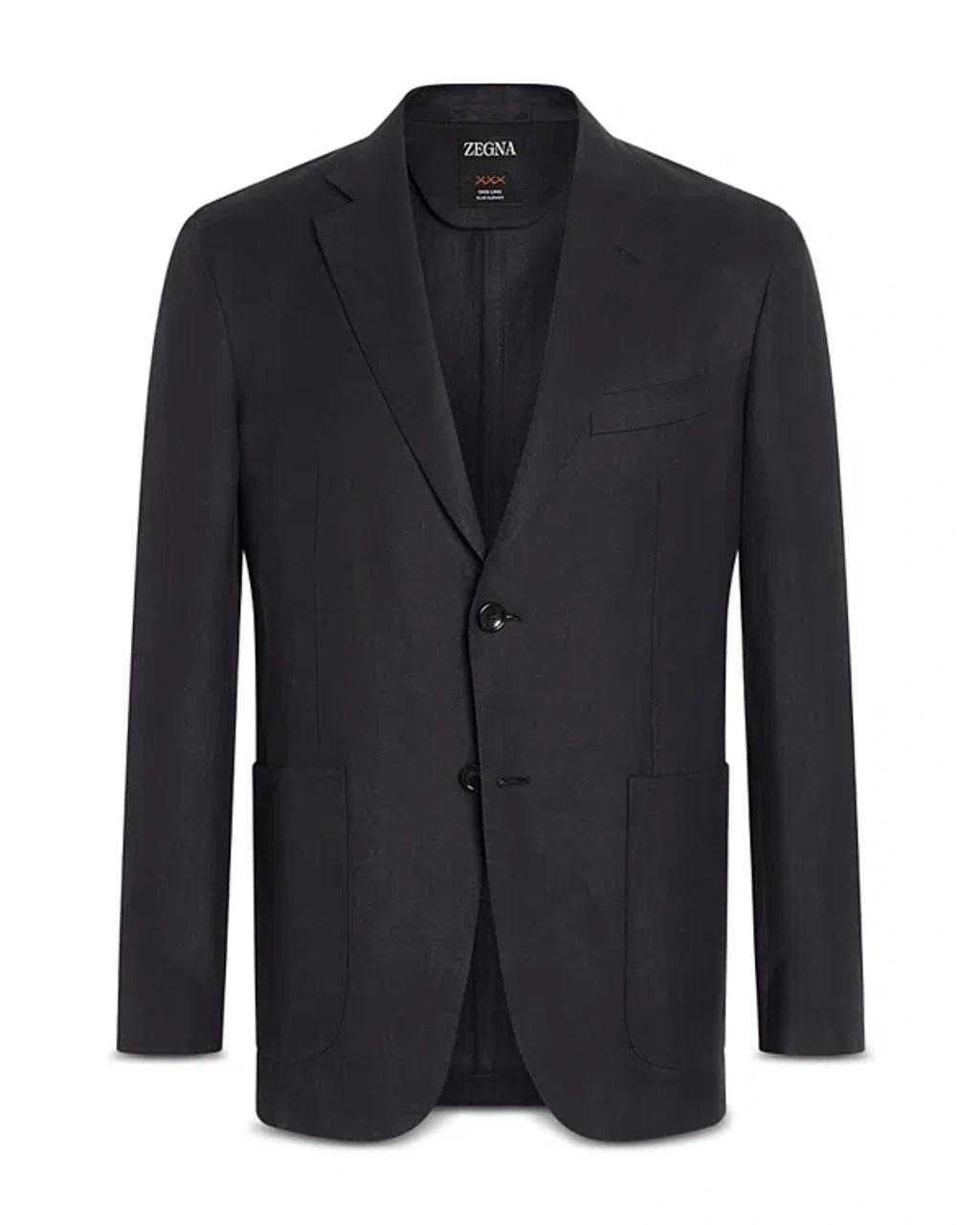 ZEGNA Veste En Oasi Cashmere Bleu Marine In Blue Product Image