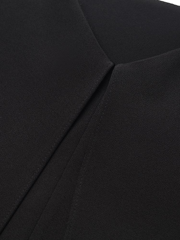 Triacetate Reversible Cape-Style Women Top Product Image