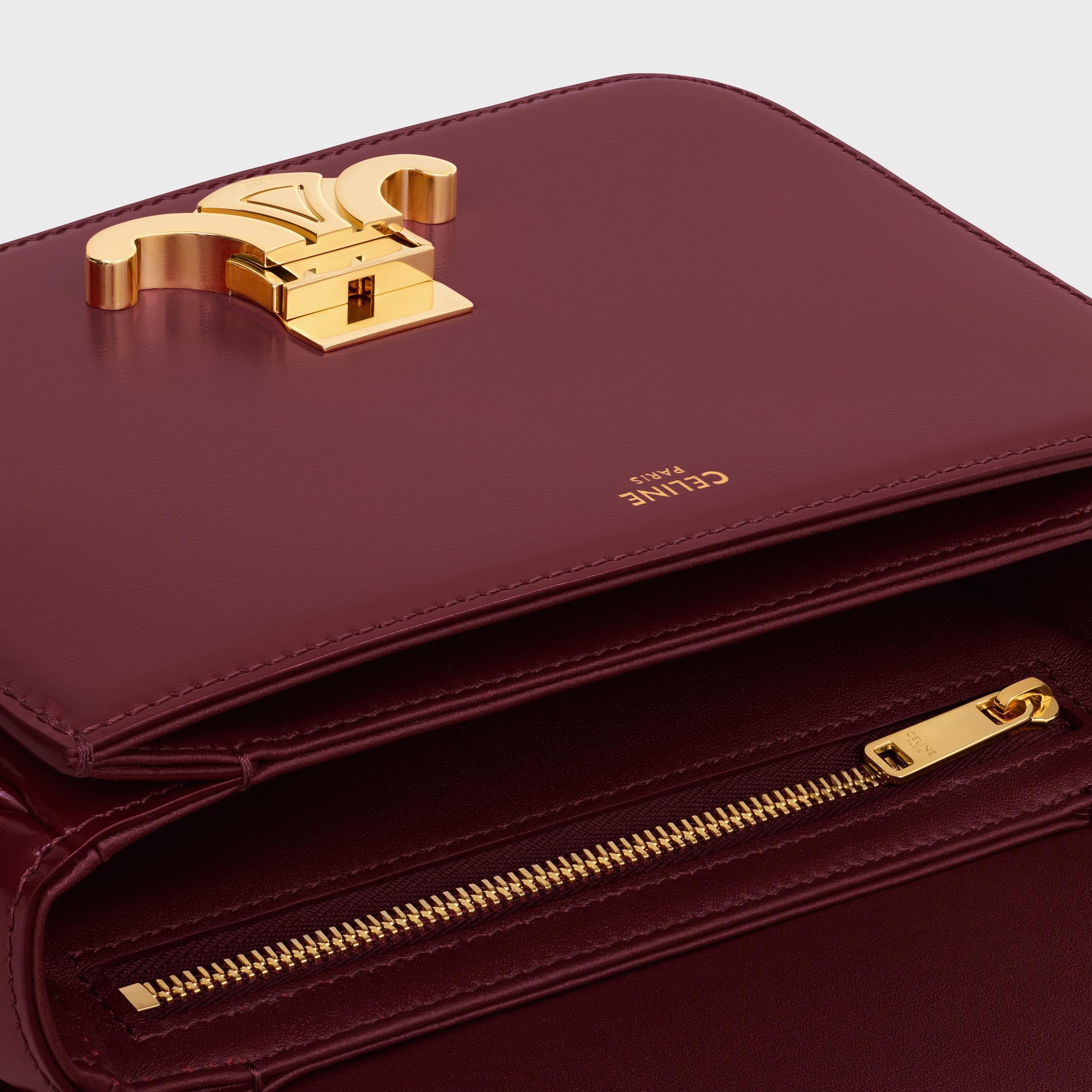 TEEN TRIOMPHE BAG IN shiny calfskin Product Image