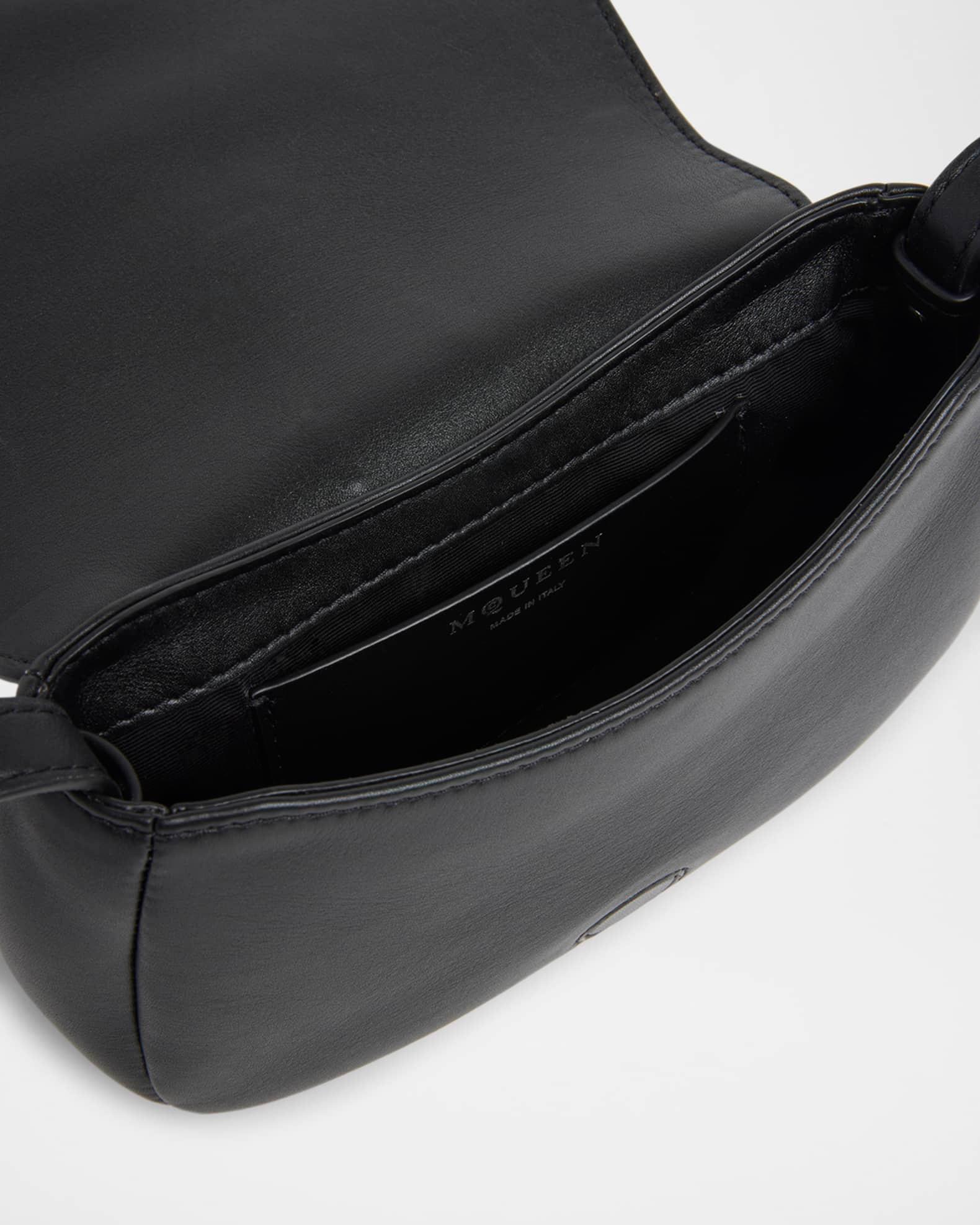 T-Bar Buckle Leather Crossbody Bag Product Image