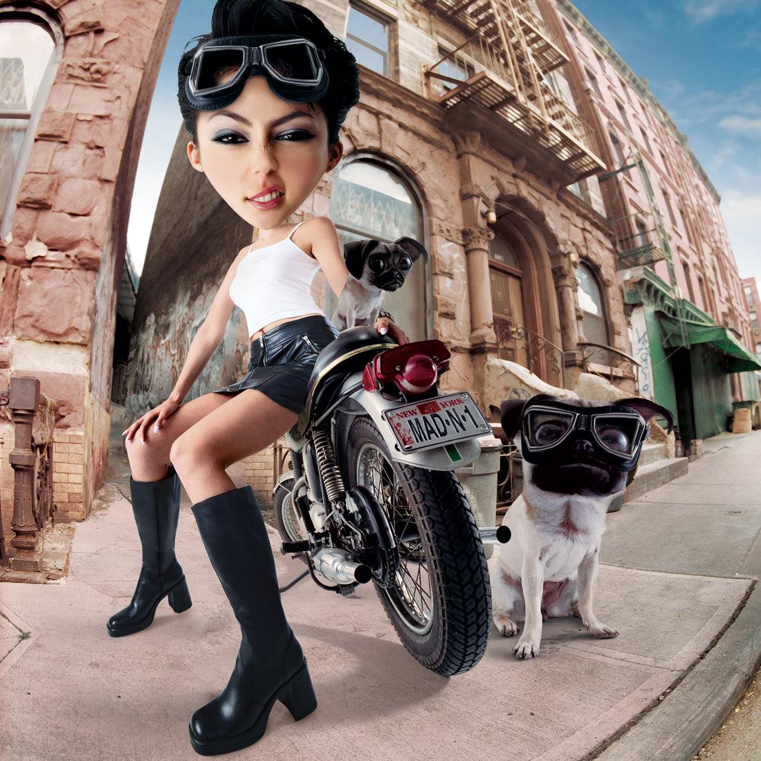 FANATIK BLACK LEATHER - SM REBOOTED Female Product Image