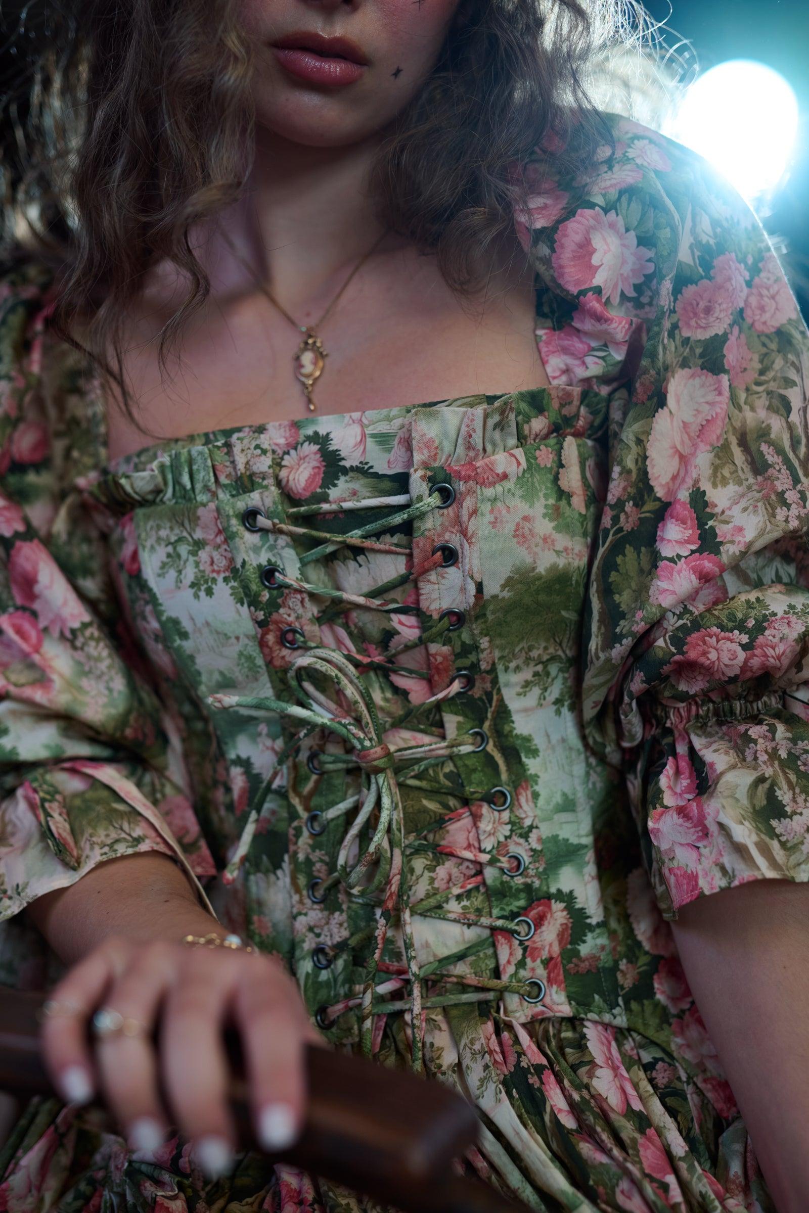 The Castle Tapestry A La Mode Corset Product Image