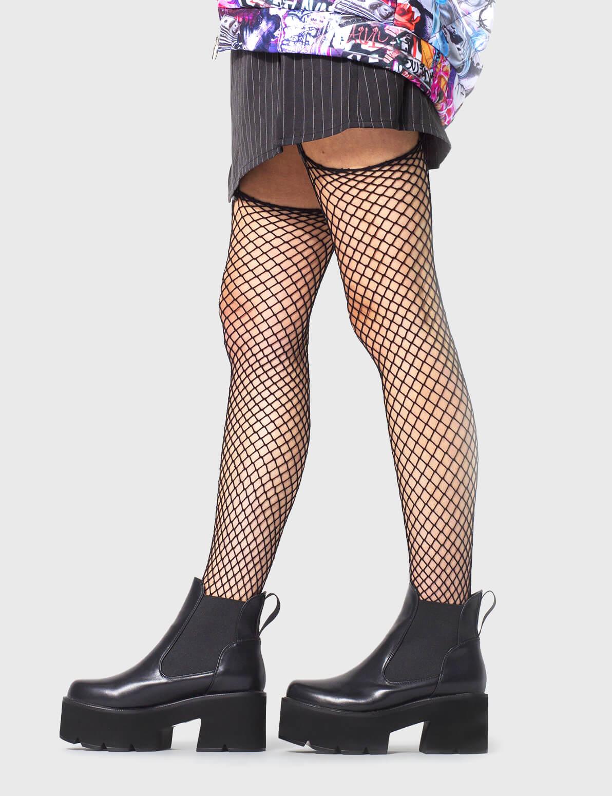 Tough Love Chunky Platform Ankle Boots Product Image