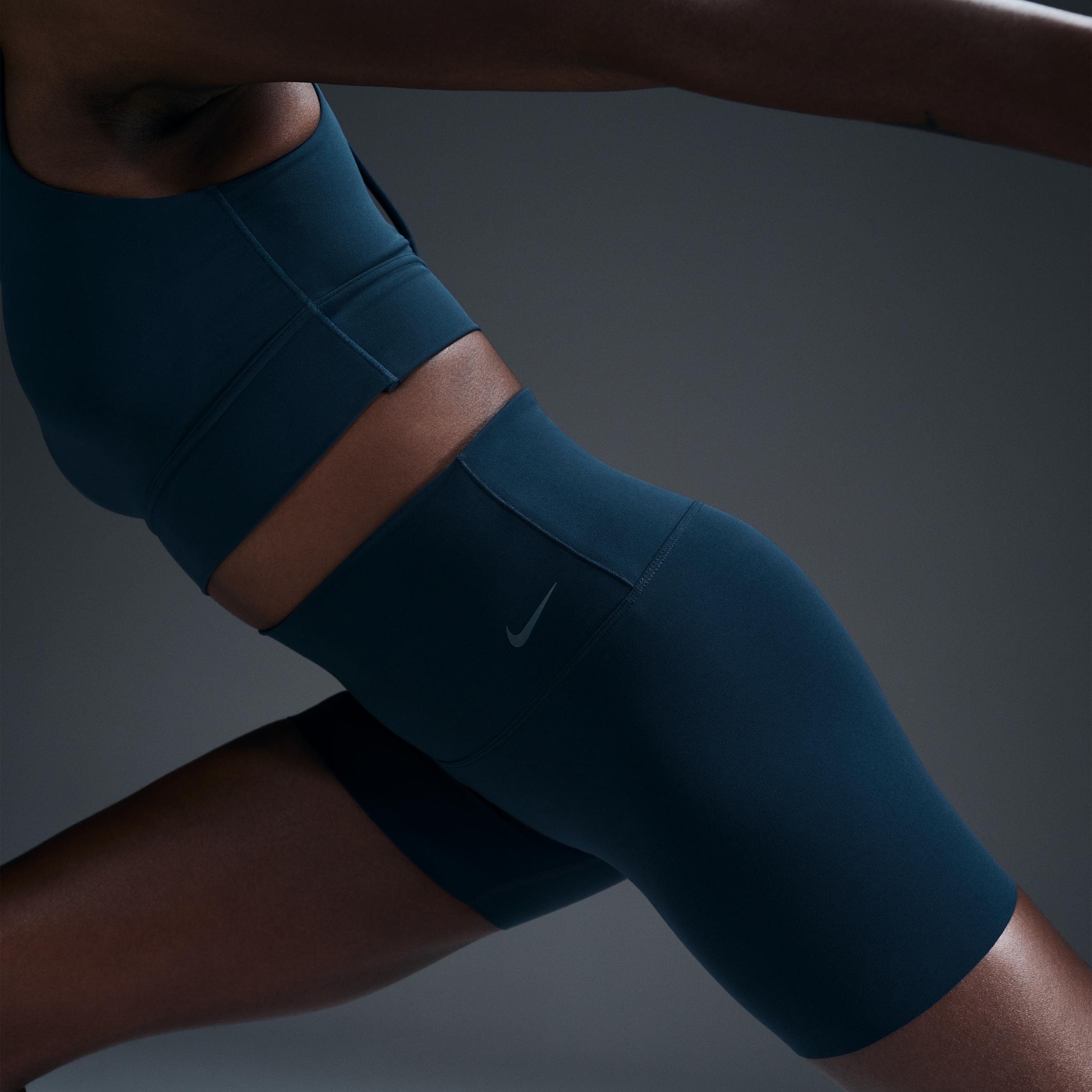 Nike Womens Zenvy High-Waisted 5 Biker Shorts | FN3156-478 Product Image