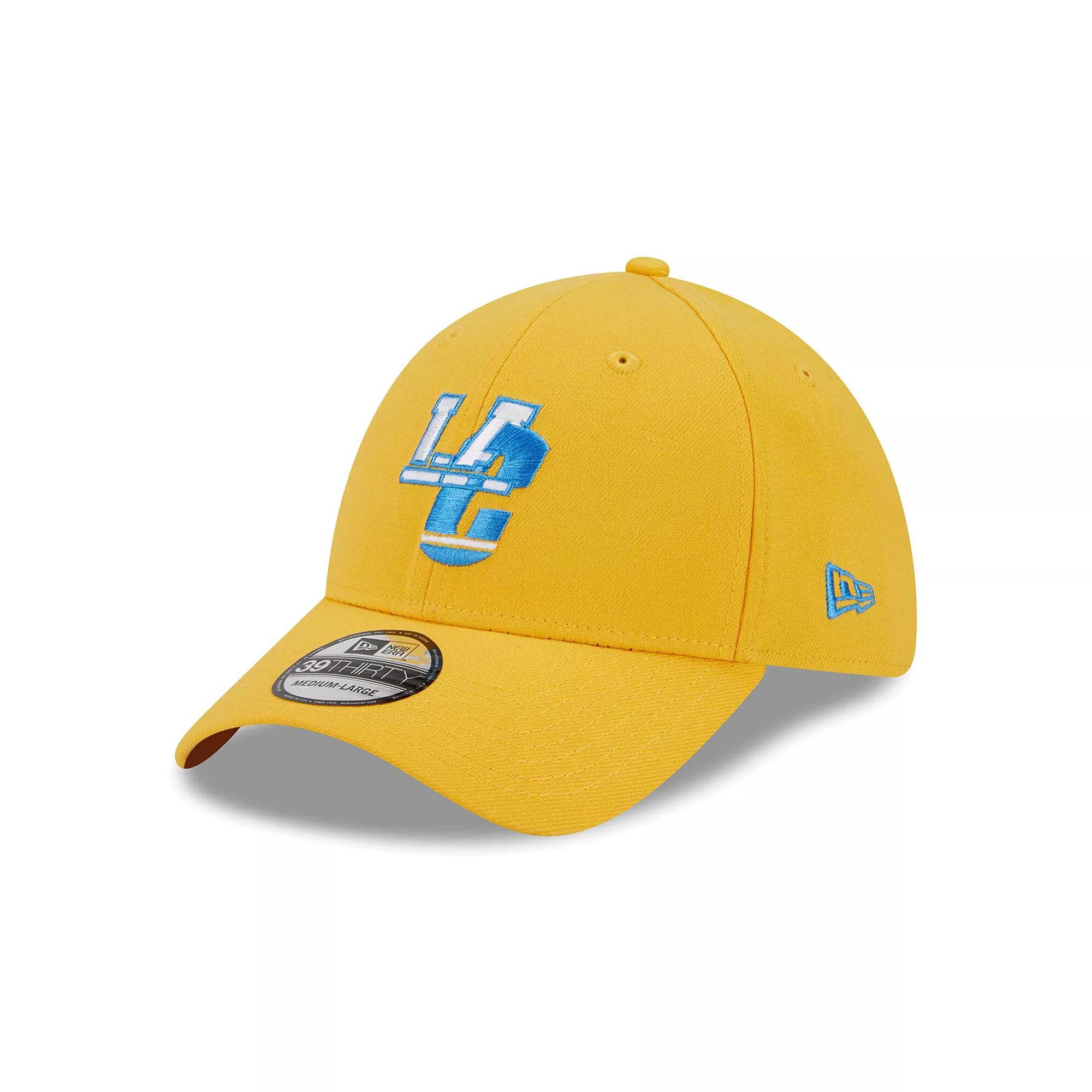 Men's New Era Gold Los Angeles Chargers City Originals 39THIRTY Flex Hat,  Product Image