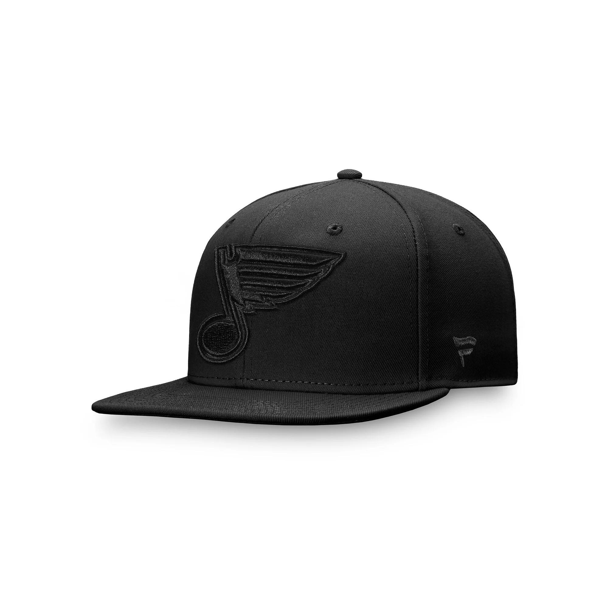Men's Fanatics Black St. Louis Blues Team Haze Fitted Hat,  Product Image