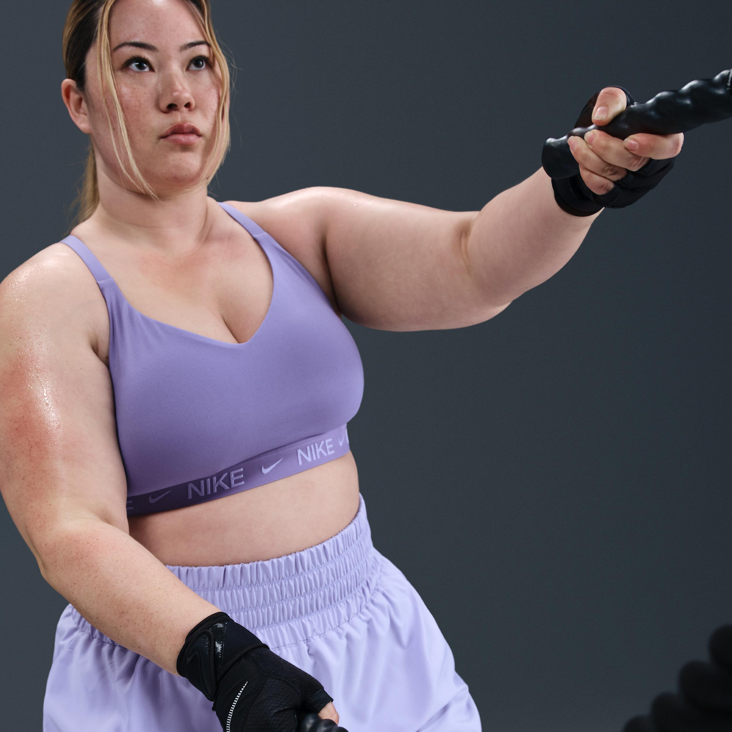 Nike Indy Light Support Women's Padded Adjustable Sports Bra (Plus Size) Product Image