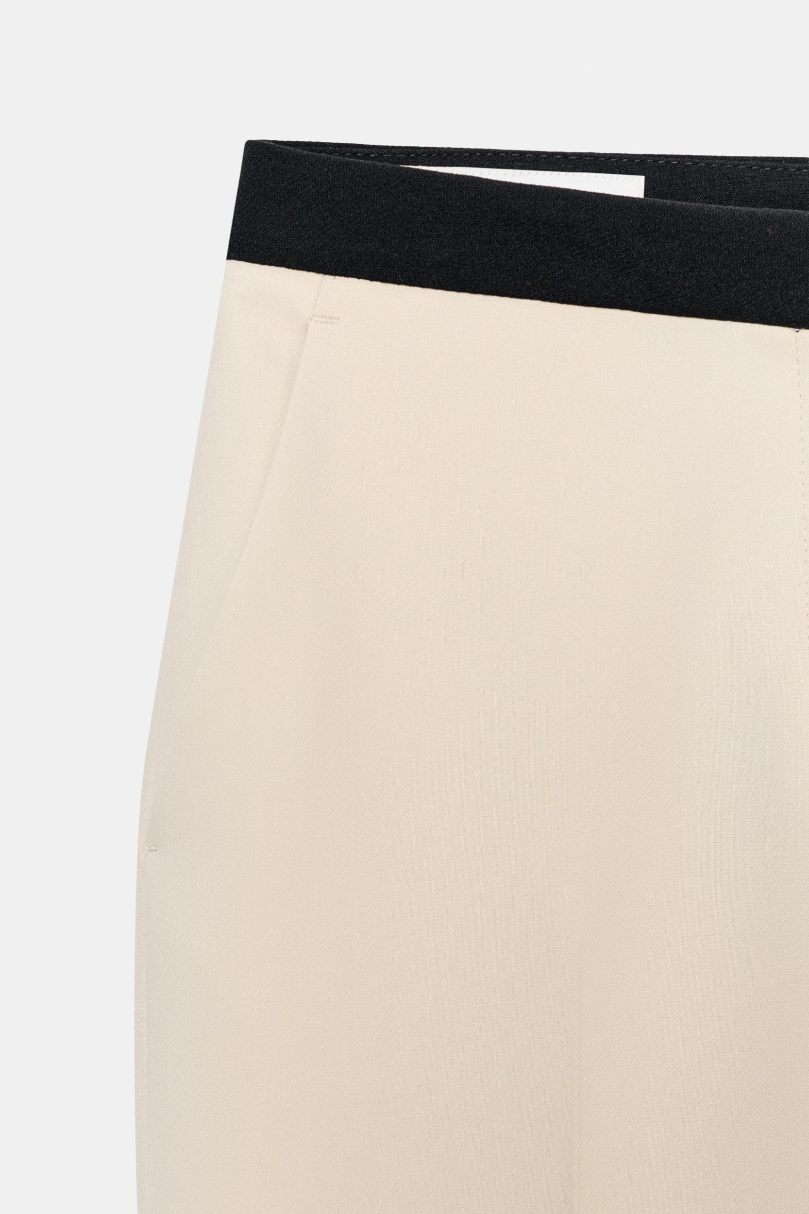 CONTRAST WAIST STRAIGHT LEG PANTS Product Image