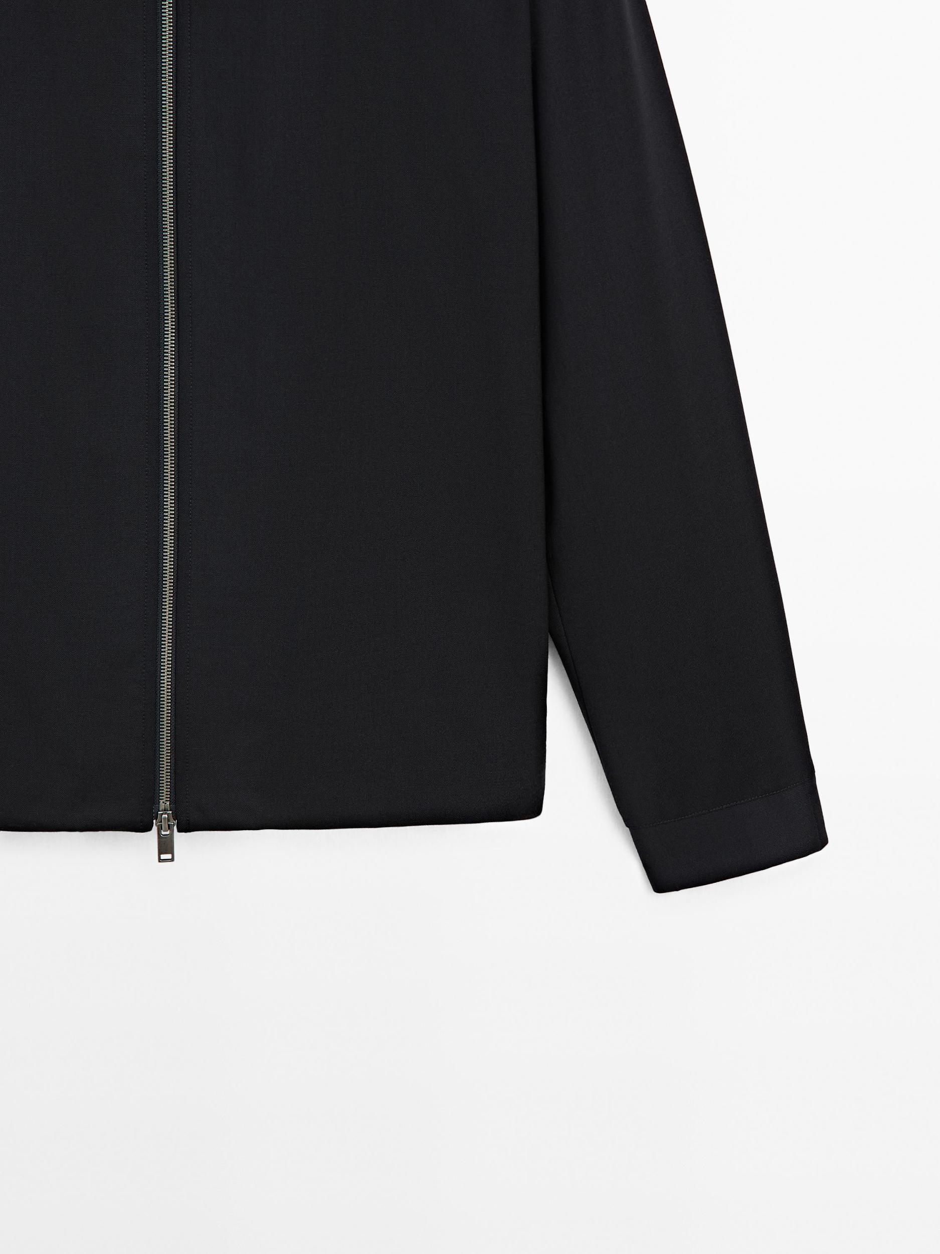 Wool blend jacket Product Image