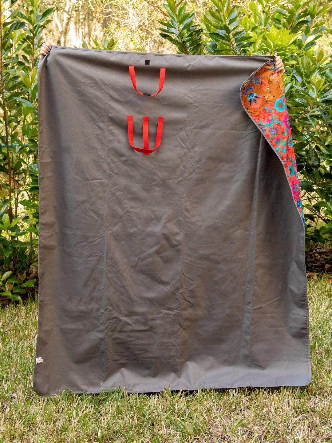 XL Water Resistant Picnic Blanket - Multi Patchwork Product Image