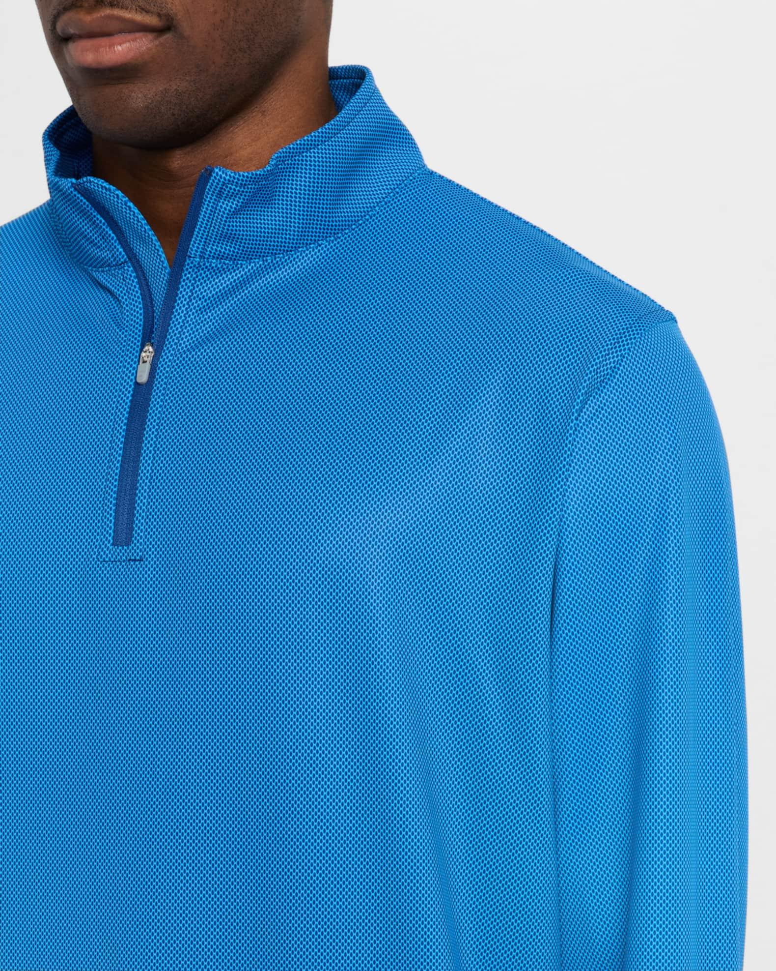 Men's Perth Birdseye Performance Quarter-Zip Sweater Product Image