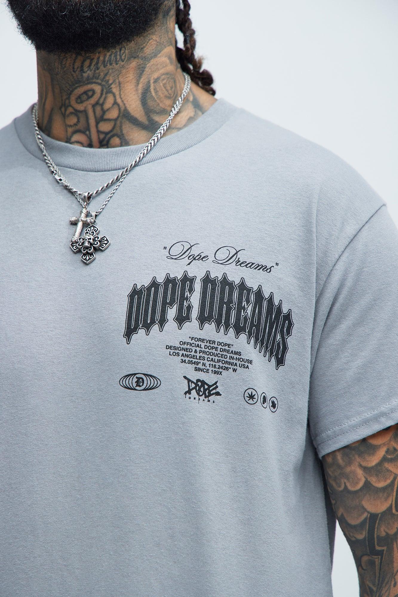 Forever Dope Short Sleeve Tee - Grey Product Image