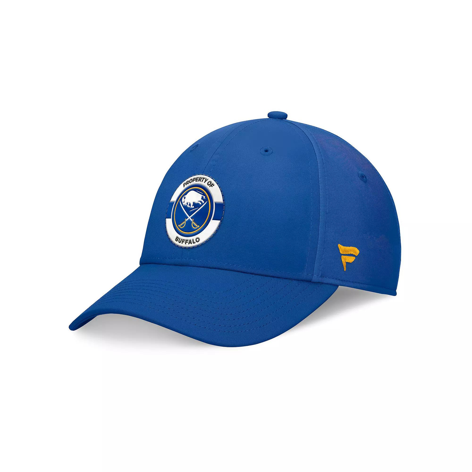 Men's Fanatics Blue Buffalo Sabres Authentic Pro Training Camp Flex Hat,  Product Image