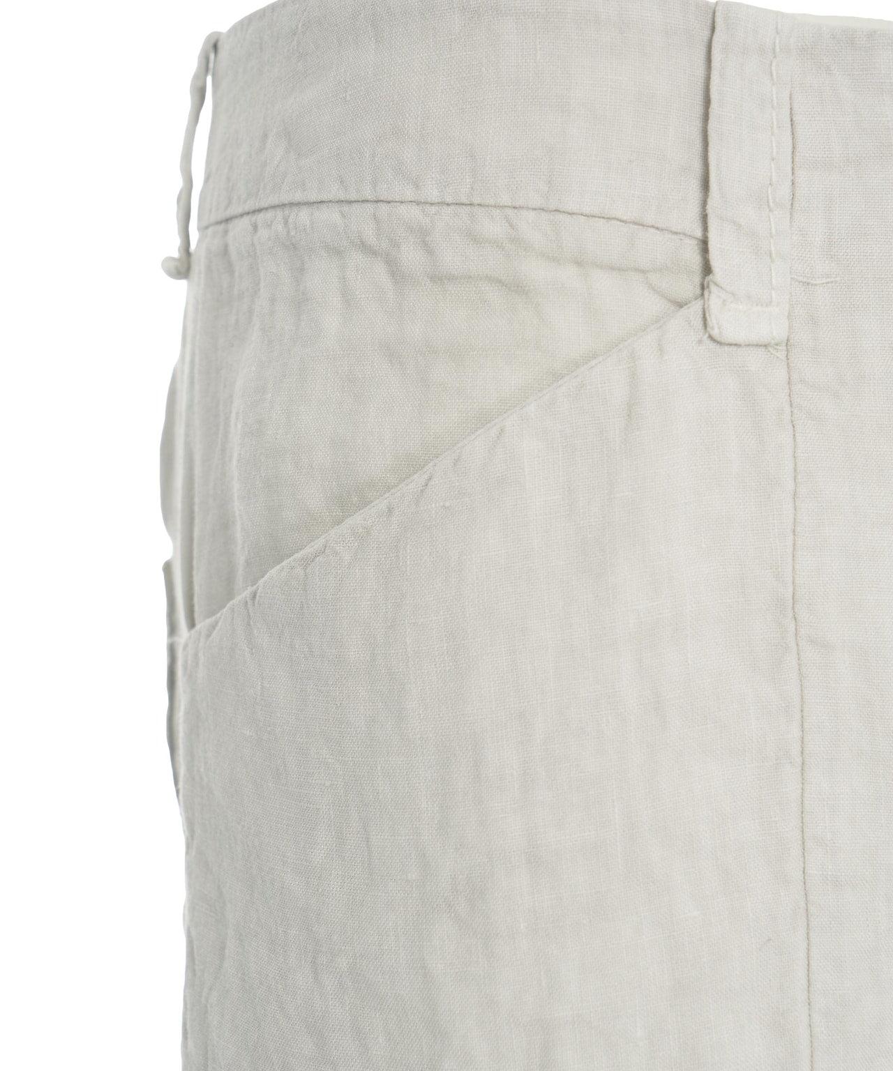 Wide leg linen trousers Product Image